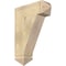 Ekena Millwork Traditional Arts & Crafts Rough Sawn Bracket, Douglas Fir, 6"W x 20"D x 28"H BKT06X20X28TRA03RDF - alternate 1